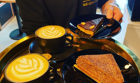 Hippe koffiebar in centrum van Leuven 